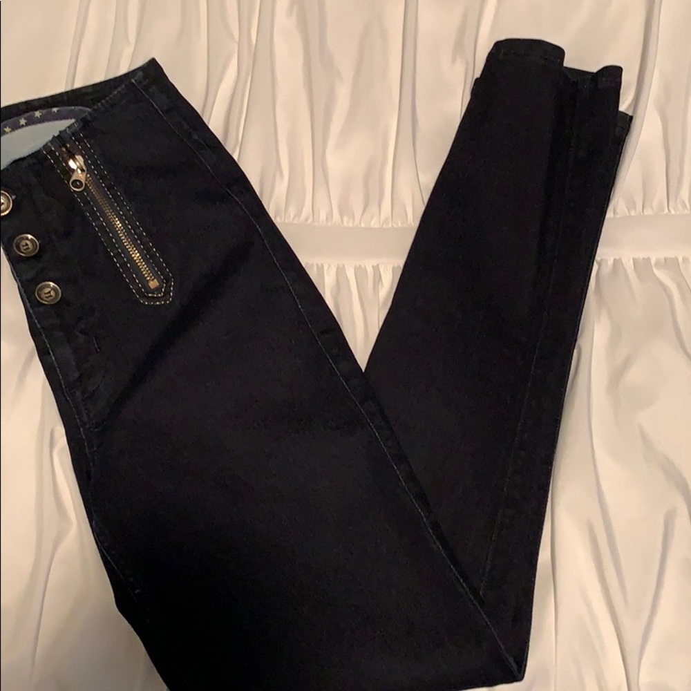 Guess high waisted jeans